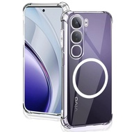 FERZIA - SOFT CASE VIVO Y400hp IQOO Z10 LITE 4G CLEAR SILICONE ANTI-CRACKBENING MAGSAVERing hp