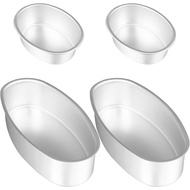 Llanera Leche Flan Molder Filipino, Leche Flan Molder, 4 Pek 2 Saiz Acuan Leche Flan Tradisional Fil