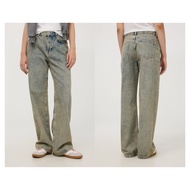 Teranova wide leg mid rise women's jeans