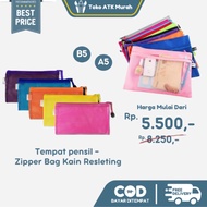 Pencil Case - Zipper Bag A6 / A5 / B5 Zipper Cloth