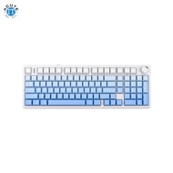 AULA F99 PRO  1800 Layout Gasket-Mounted Triple-Mode Mechanical Keyboard with Knob Gradient Blue