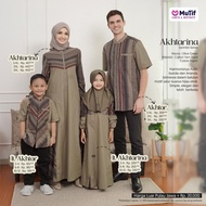 MUTIF | SARIMBIT MUTIF | Sarimbit Akhtarina Olive Branch - Ombre Dark | Family Series | MuTif Woven