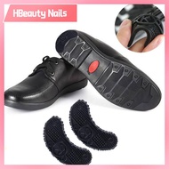 HBEAUTY NAILS 40PCS Anti-skid Heel Plates DIY Rubber Heel Savers  Replacement Shoe Heel Taps