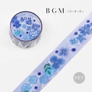 【莫莫日貨】2023 5月新品 日本進口 BGM 軟性飲料系列 透明膠帶 PET膠帶 - 藍莓 CSS001