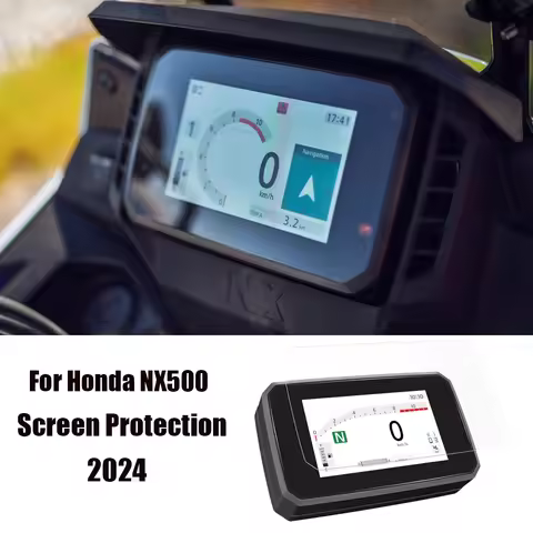 For Honda NX500 NX 500 2024- Scratch Cluster Screen Dashboard Protection Film NX500 Accessoires Moto