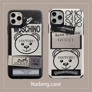 ⛅预售 年后恢复正常发货⛅Buy three get one free情侣小熊小米9手机壳红米k30/k20pro软note7/8A/CC9E/6x米10/8套