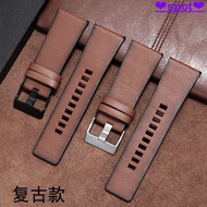 Strap Substitute Dissay Men Women Couple Watch Genuine Leather Watch Strap DZ4323DZ1657DZ1405 Calfsk