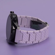 适用华为watch3手表带GT荣耀magic2pro小米color华米碳纤维纹腕带Suitable for Huawei Watch 3 with GT