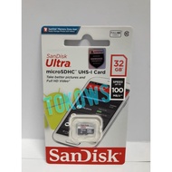 TRI54 - Micro SD Sandisk 32GB 100MB s Ultra UHS-I SDHC - Non Adaptor