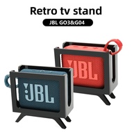 Suitable for JBL GO3/G04 speaker retro stand, acrylic desktop speaker base, TV cabinet frame