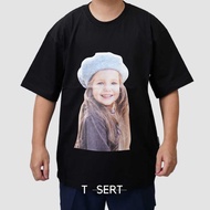 ADLV Girl Blue Cap Black Tee Authentic ADLV T-Shirt/