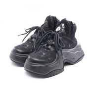 路易威登 LV Arclight 2.0 系列運動鞋 #36.5 麂皮帆布鞋帶 黑色 二手