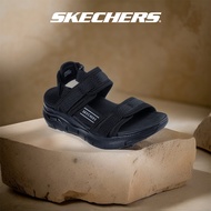 Skechers Women Sport Comfort Arch Fit Wave Maker Sandals - 120091-BBK APMA Kasut Slipar Slipper, Per