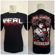 IPSI DISTRO REAL FIGHTER T-SHIRT IPSI SILAT INDONESIA DISTRO