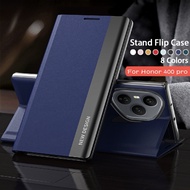 For Honor 400 pro Matte Flip Leather Phone Case For Honor 400 pro Lite 400pro 4 00 Honor400 pro Hono