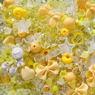 30g/1.06oz 1-3cm Randomly Mixed Acrylic Bead Material Can Be Used To Make Women's Bracelets, Necklac