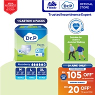 Dr. P Value Level 6 Pants Adult Diaper M10/ L9/ XL8 (8 Packs)