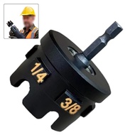 [new arrivals]Nut Zipper Drill Attachment Nuts with Ease on  for 1/4", 3/8" and 1/2"