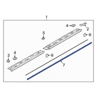 (ของแท้) KB7W51PK2 ยางคิ้วขอบล่าง ชั้นบันได (ซ้าย-ขวาใช้ด้วยกันได้) มาสด้า Mazda CX-5 /ราคาต่อ 1 เส้