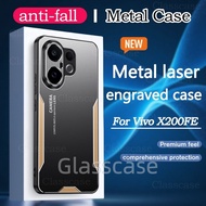 Casing For Vivo X200 X 200 FE X200FE X200S X200Pro X200ProMini X200Ultra VivoX200FE Metal Matte Phon