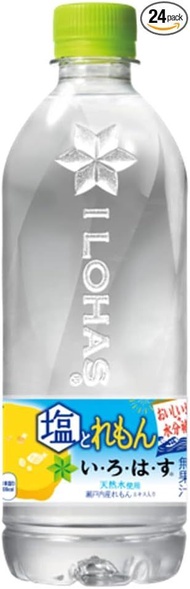 I LOHAS Natural Water Salt and Lemon Water Salt Lemon 540ml 24 pieces