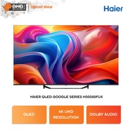 Haier Google Smart TV H50S80FUX 50 Inch - 65 Inch QLED 4K UHD H55S80FUX / H65S80FUX TV Pintar