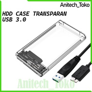 ANITECH STORE HDD CASE TRANSPARENT USB 3 m K3K4