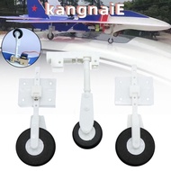 KANGNAI SU27 Assembly Kit, Light Weight Steering Wheel RC Plane Landing Gear, Toy DIY KT Board Acces