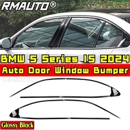 Auto Door Window Bumper Compatible with BMW 5 Series I5 2024 Body Kit Windows Guard Sticker Car Acce