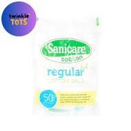 Sanicare Regular Cotton Balls 50 Balls - Cotton Balls