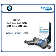 Bendix Euro Plus DB1409EURO Front Brake Pad - BMW E38 E39 E53 520i 530i 540i 740i X5