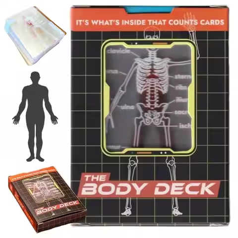 Full Skeleton Human Anatomy Playing Cards X-Ray Designs The Body Deck Skeleton Mannequin Body Deck E