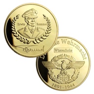 Erwin Rommel WW2 German Commemorative Coin