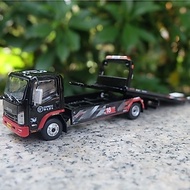 Tiny Micro Shadow 1: 64 SF SF Express Flatbed Trailer Isuzu N Series Alloy Car Model Collection