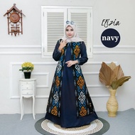 Gamis Batik Kombinasi Mix Tayobo Polos Terbaru / batik modern /COD/ Gamis Kekinian / batik mix kain Velvet / pakaian wanita / Batik soft terkini / batik Primis / Seragam Batik / Motif salur / Recomended /Bahan berkualitas Gamis modern