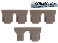 【喵喵模型坊】SCHUMO-KITS 1/16 蘇俄 KV1 &amp; KV2 重戰車用 潛望鏡保護蓋組 鉚接版 (KV0016)