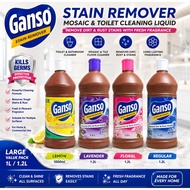 Ganso Stain Remover 1L / 1.2L | Remove Dirt & Rust Stains | Toilet Floor Tile Mosaic Cleaner | Bathr