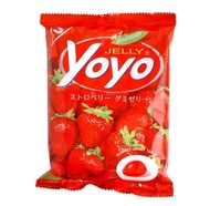 โยโย่ เยลลี่รสสตรอเบอร์รี่ ดึ๋งๆ Yoyo Strawberry Gummy Jelly 80g.