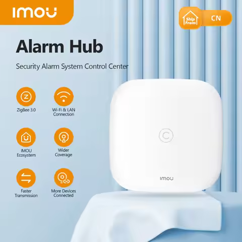 IMOU Zigbee Smart Gateway Hub Wireless Remote Control Wi-Fi & LAN Multi-Mode For Alexa Google Home S