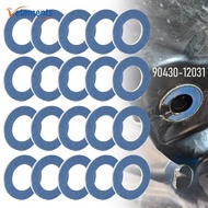 Auto Engine Oil Drain Plug Gaskets Crush Washer Seals Replaces Ultra Thin Flat Bolt Shim Replace Automotive Accessories