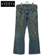 True Religion 600089 04-303 藍色 JOEY 美國製造 喇叭牛仔褲 29x33 [二手]