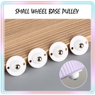 Upgraded Adhesive Swivel Universal Wheel Castor Roller For Storage Box Platform Trolley Paste Pully