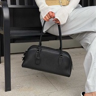 The the * row India Bowling Bag Ladies Shoulder Bag Genuine Leather Handbag Boston Bag