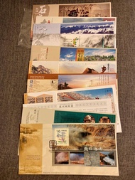 神神州風貌通用郵票首日封一套10個