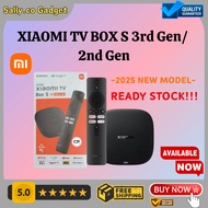 [ReadyStock]Xiaomi Mi TV Box S 3rd /2nd Generation]4K Ultra HD Streaming Media Player Android 8.1