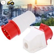 WF  16A 5Pin Industrial Plug  Wall Mount Socket 3 Phase 220?380V/240?415V 3P+N+E Supplies for Chemic