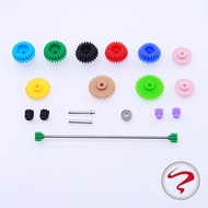 homemade mini 4wd racing car gears for AR VS S2 TZ-X VZ chassis