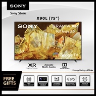 Sony Singapore 75" X90L | 4K Full Array LED TV | 75X90L | BRAVIA XR | Google TV | 3 Years Warranty