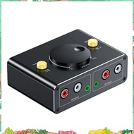 3.5mm to  Audio Switcher Bidrectional Switcher 1 in 2 Out or 2 in 1 Out Dual  to 3.5mm Splitter Swit