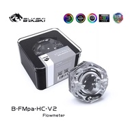 Bykski B-FMpa-HC-V2 Flow Indicator - Frosted w/ 5v Addressable ARGB (RBW)